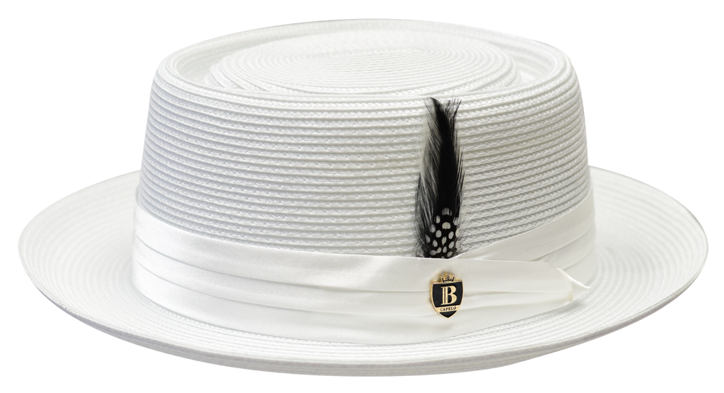 Rafaele Collection Hat Bruno Capelo White Small