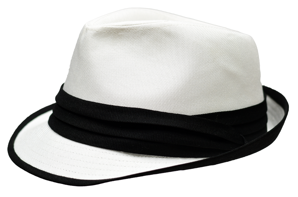 Rico Collection Hat Bruno Capelo White/Black Small/Medium