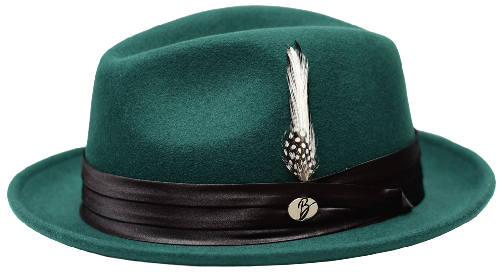 Rocky Collection Hat Bruno Capelo Emerald/Black Medium