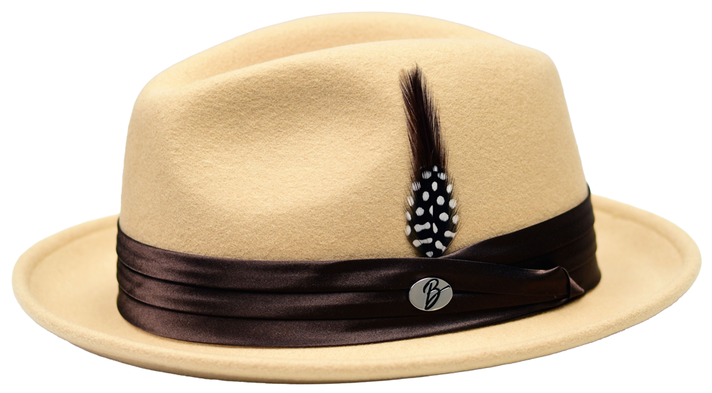 Rocky Collection Hat Bruno Capelo Tan/Dark Brown Medium