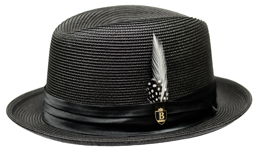 Roman Collection Hat Bruno Capelo Black Medium
