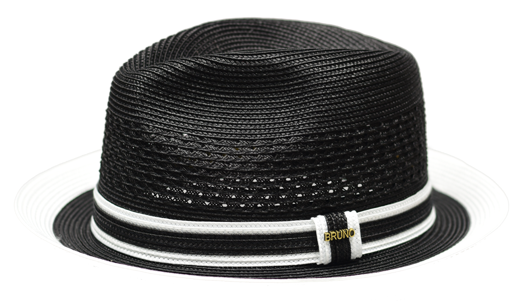 Retro Collection Hat Bruno Capelo Black/White Medium
