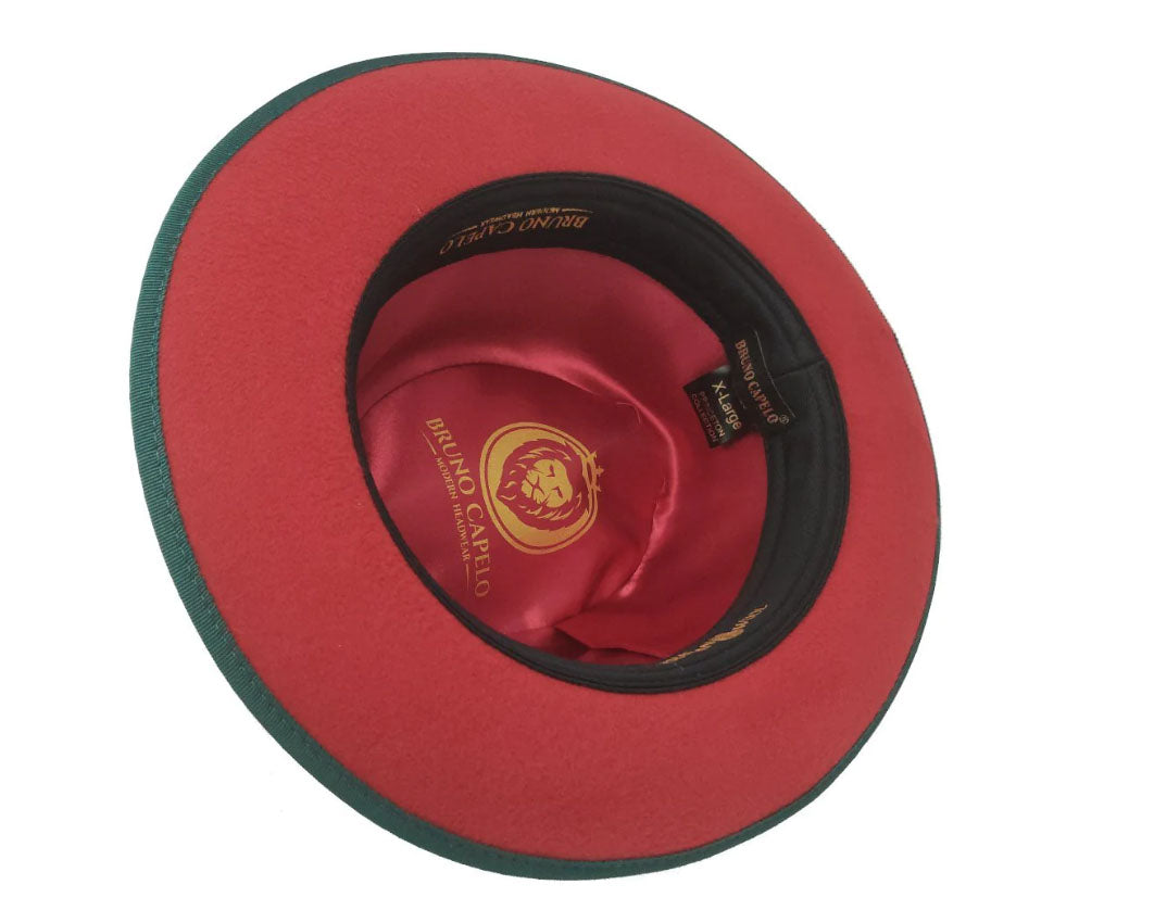 Princeton Collection (Red Bottom Fedora) Hat Bruno Capelo
