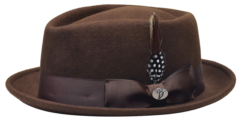 Santana Collection Hat Bruno Capelo Chocolate Brown Medium
