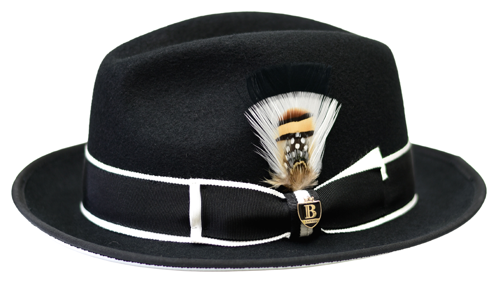 Saverio Collection Hat Bruno Capelo Black/White Medium