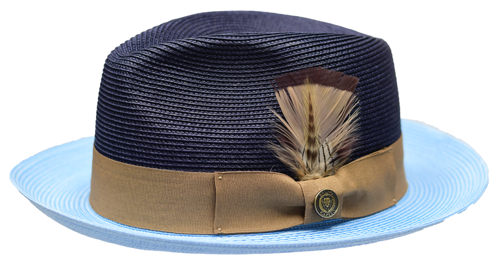 South Beach Collection Hat Bruno Capelo Navy/Blue Light Blue Medium