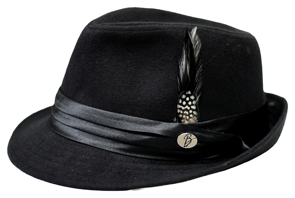 Tony Collection Hat Bruno Capelo Black Small/Medium