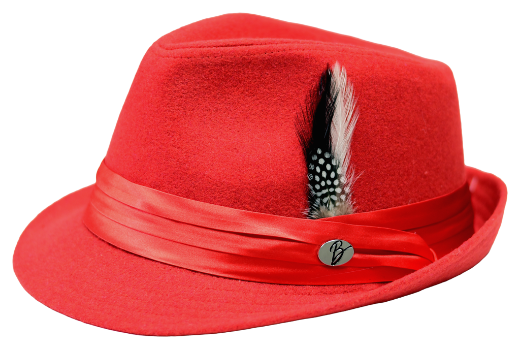 Tony Collection Hat Bruno Capelo Red Small/Medium