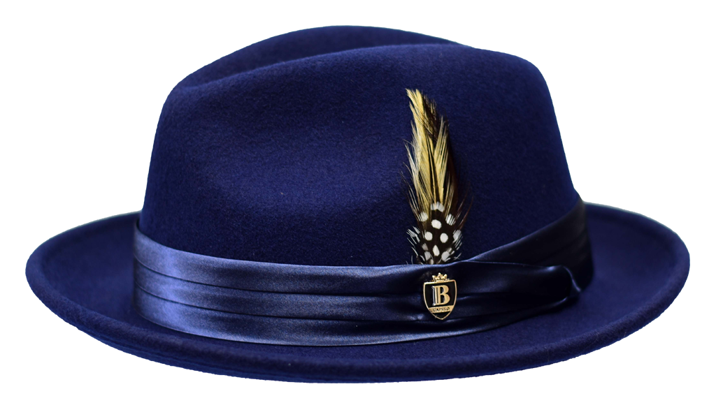 Giovani Collection Hat Bruno Capelo Navy Blue Small