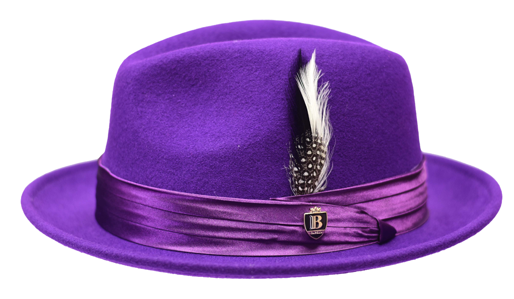 Giovani Collection Hat Bruno Capelo Purple Medium