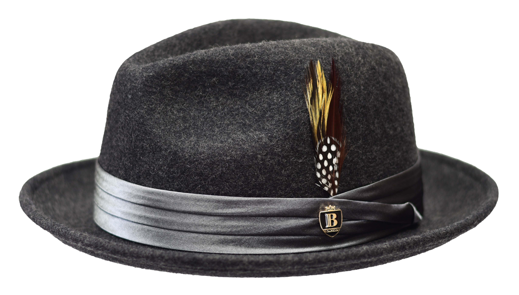 Giovani Collection Hat Bruno Capelo Charcoal Grey Medium