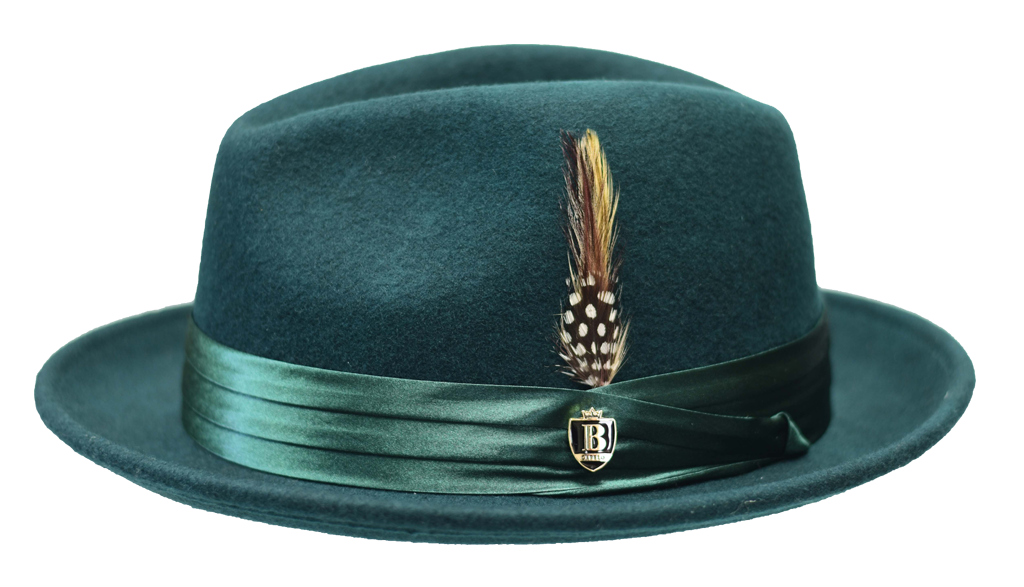 Giovani Collection Hat Bruno Capelo Hunter Green Small