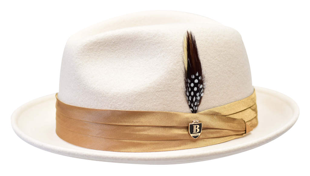 Giovani Collection (2-Tone) Hat Bruno Capelo Bone/Camel Medium