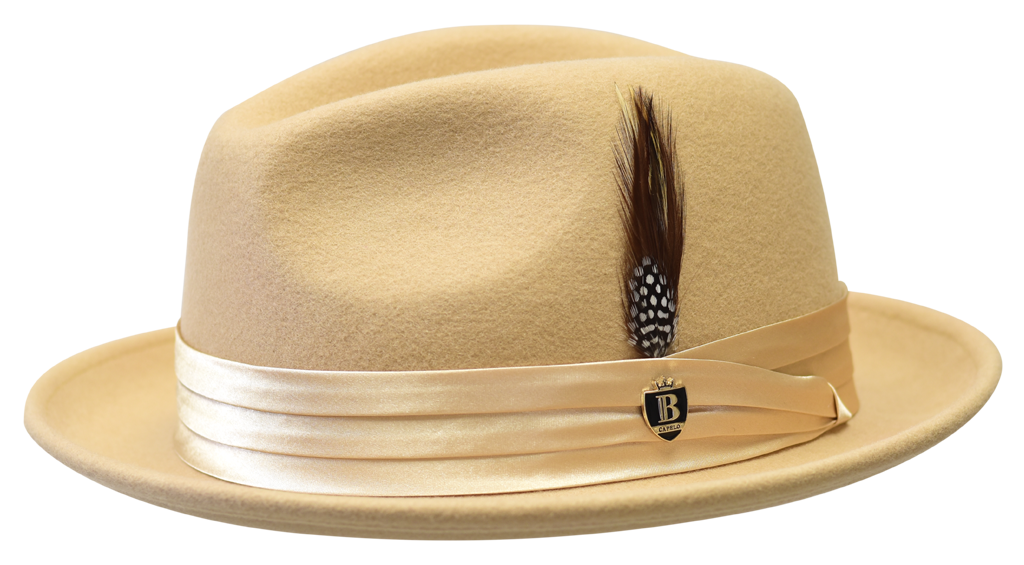Giovani Collection Hat Bruno Capelo Tan Medium