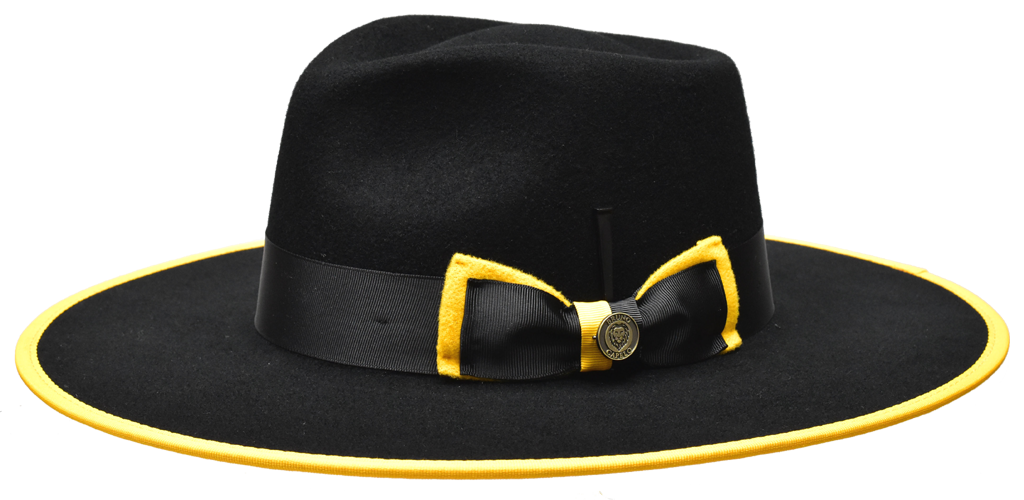 Cleveland Collection Hat Bruno Capelo Black/Gold Medium
