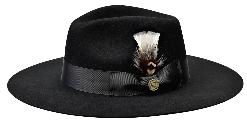 Duke Collection Hat Bruno Capelo Black Medium