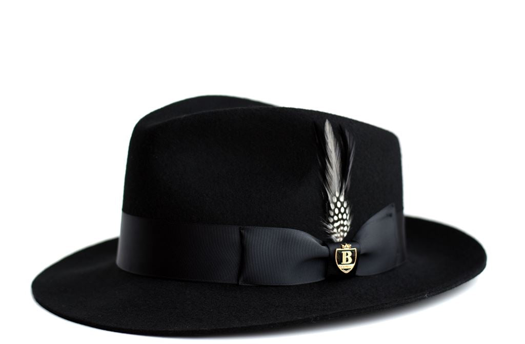 Fabio Collection Hat Bruno Capelo Black Medium