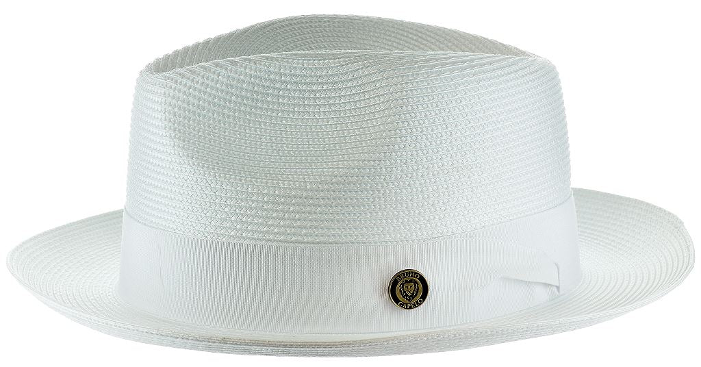 Francesco Collection Hat Bruno Capelo White Small