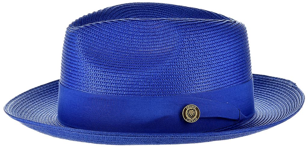 Francesco Collection Hat Bruno Capelo Royal Blue Small 