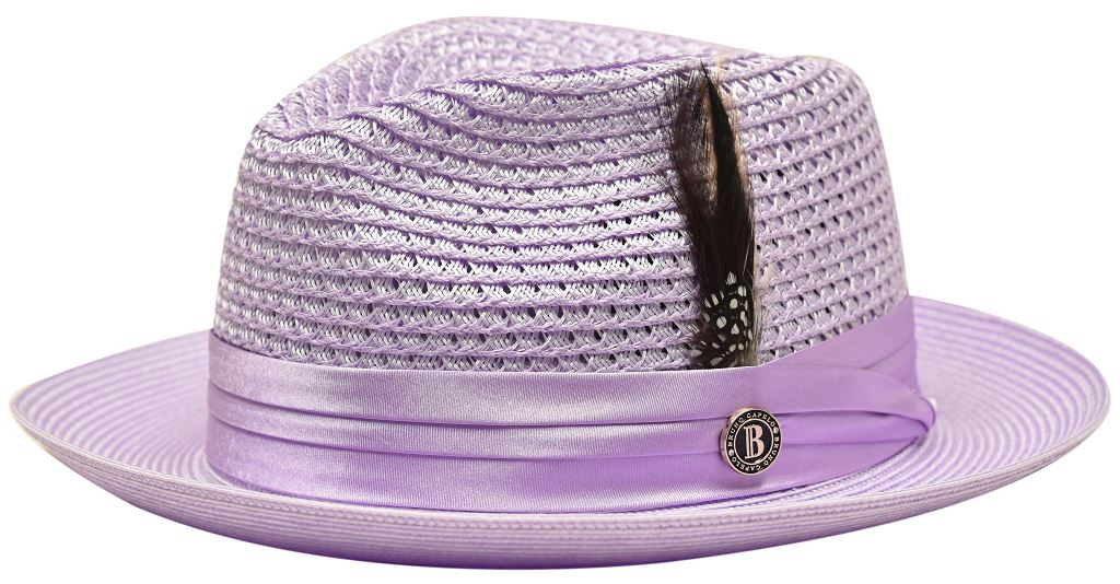 Julian Collection Hat Bruno Capelo Lavender Small
