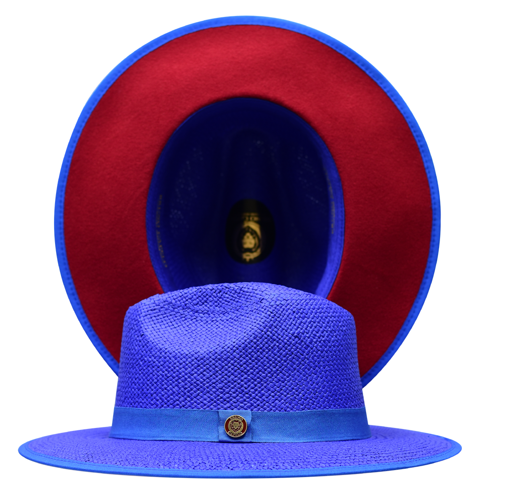 Kingdom Collection Hat Bruno Capelo Royal Blue/Red Large