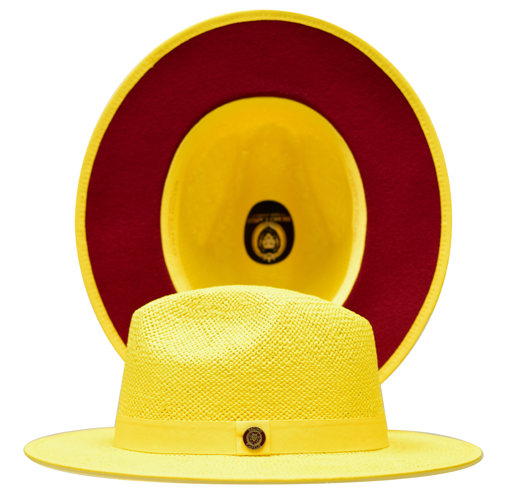 Kingdom Collection Hat Bruno Capelo Gold/Red Large