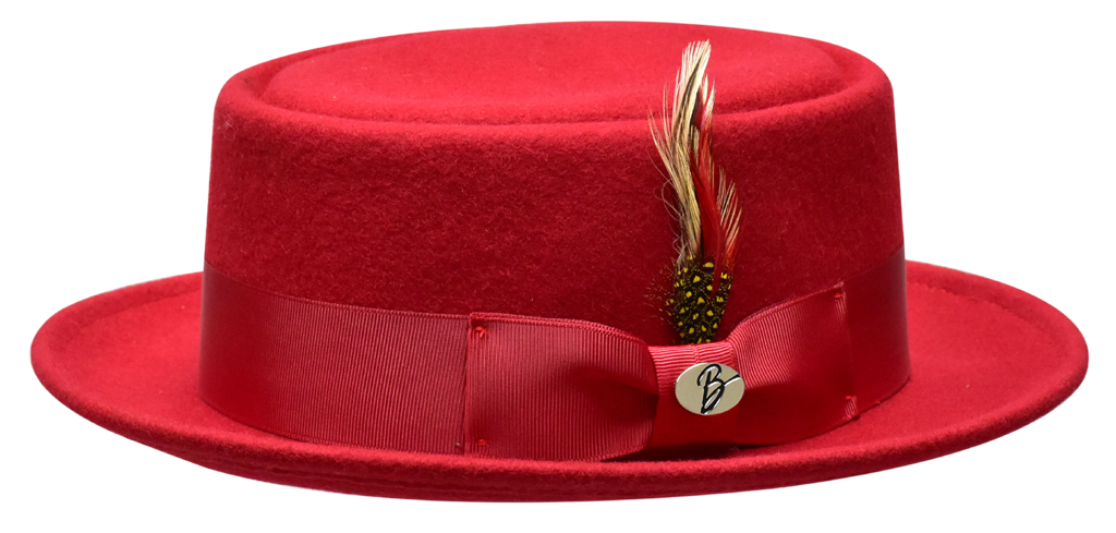 Maddox Collection Hat Bruno Capelo Red Small