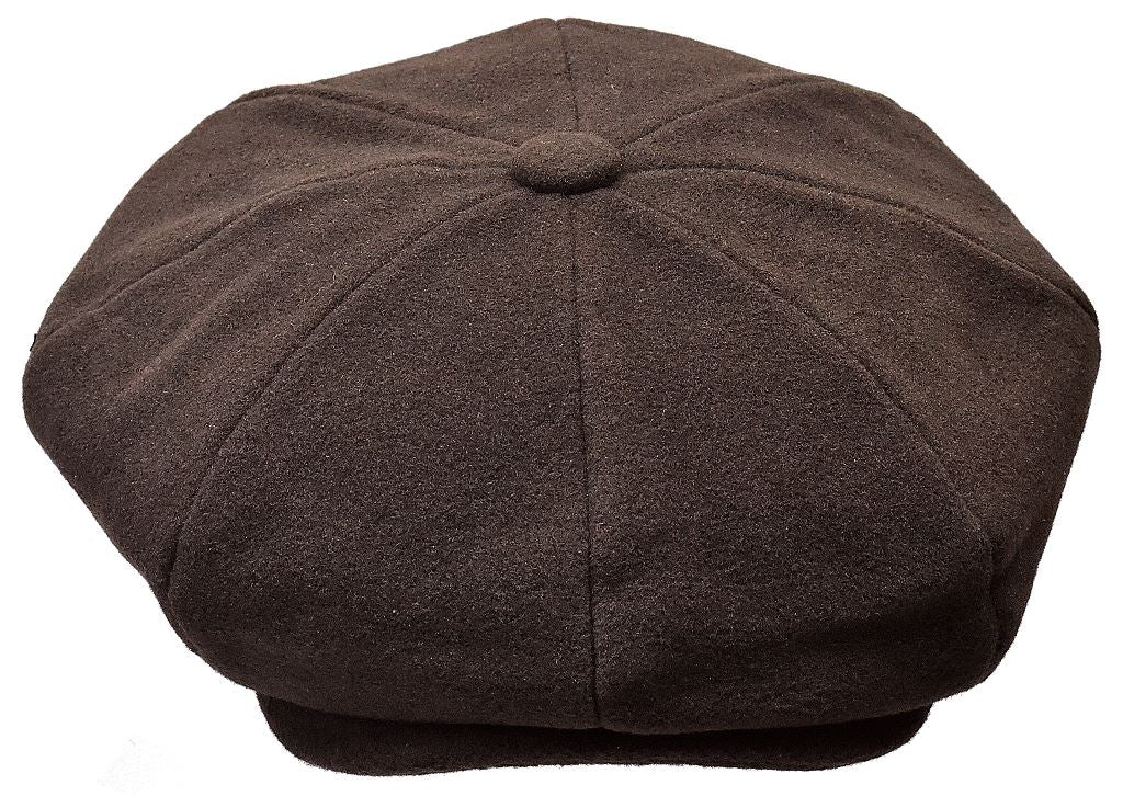 Melton Collection Hat Bruno Capelo Dark Brown Small