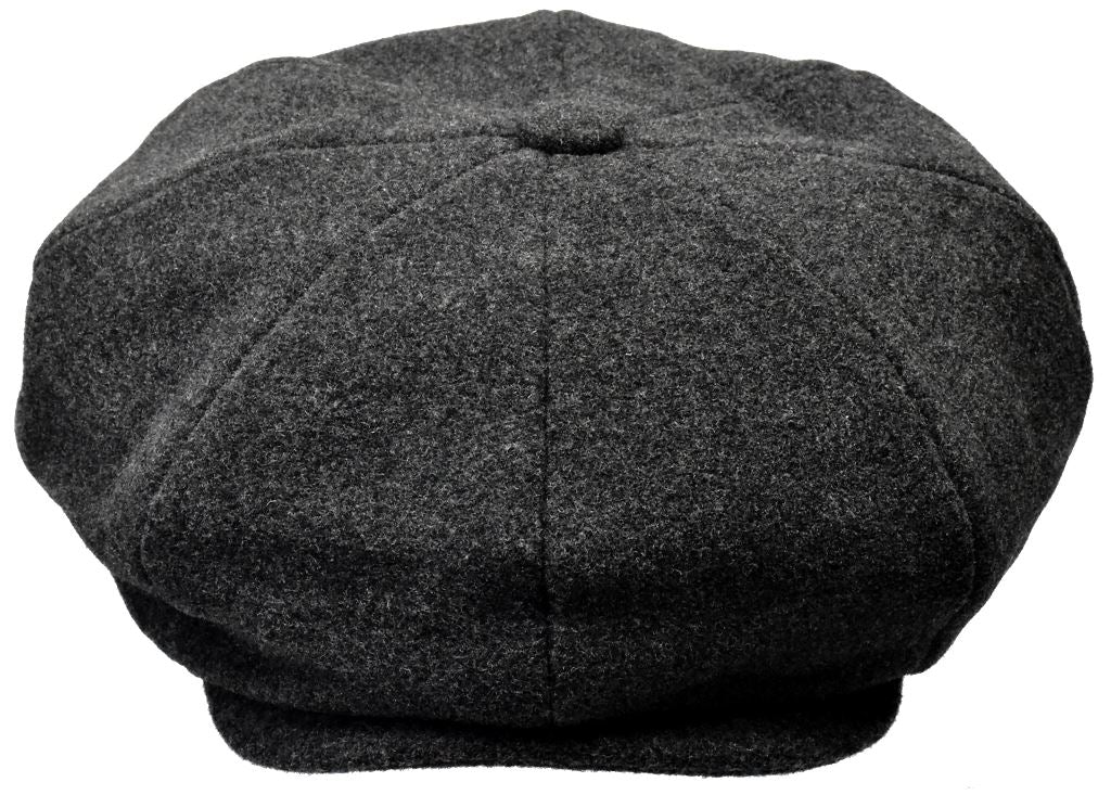 Melton Collection Hat Bruno Capelo Charcoal Grey Medium
