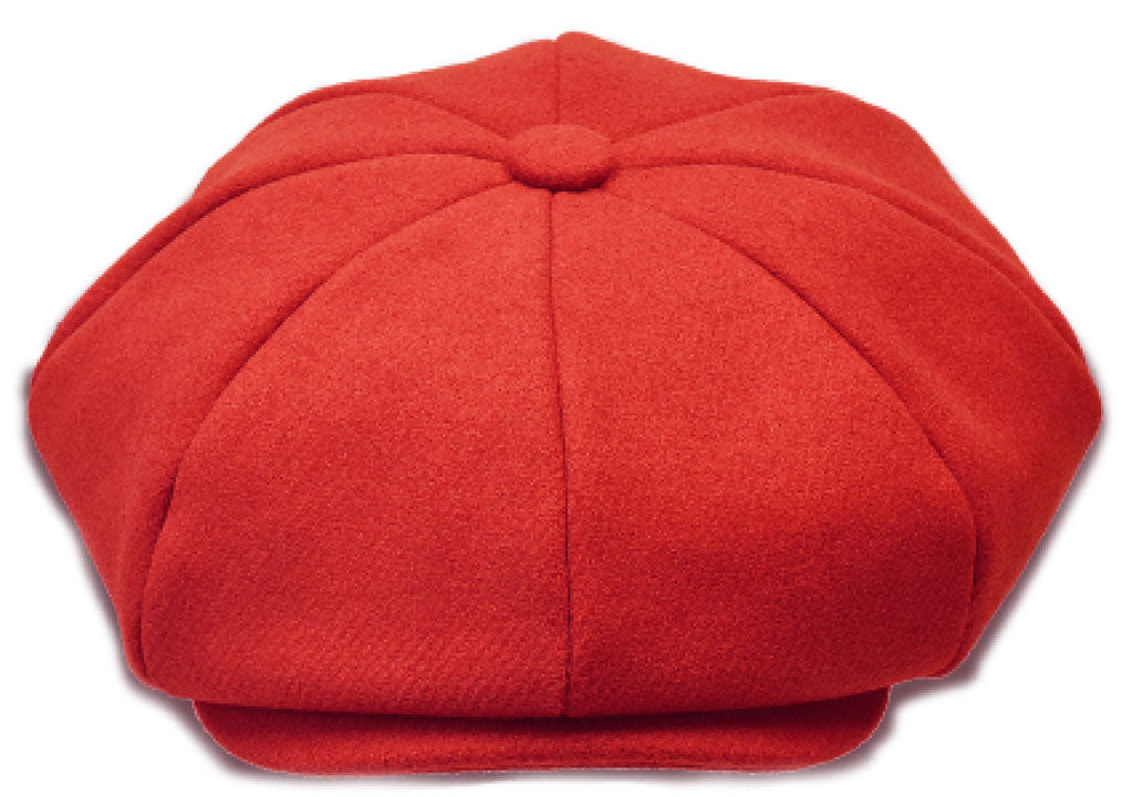 Melton Collection Hat Bruno Capelo Red Small