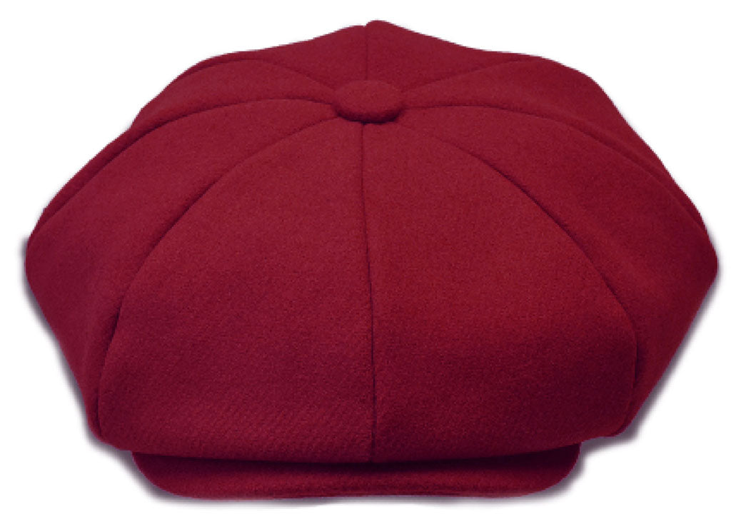 Melton Collection Hat Bruno Capelo Burgundy Medium