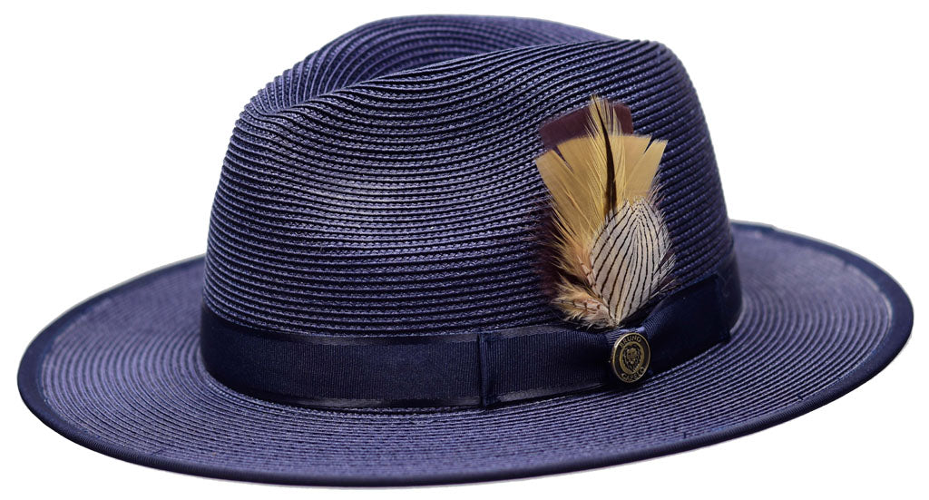Michelangelo Collection Hat Bruno Capelo Navy Blue X-Large