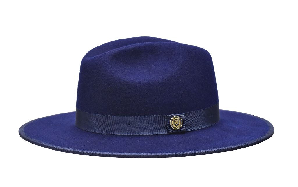Monarch Collection (Red Bottom Fedora) Hat Bruno Capelo