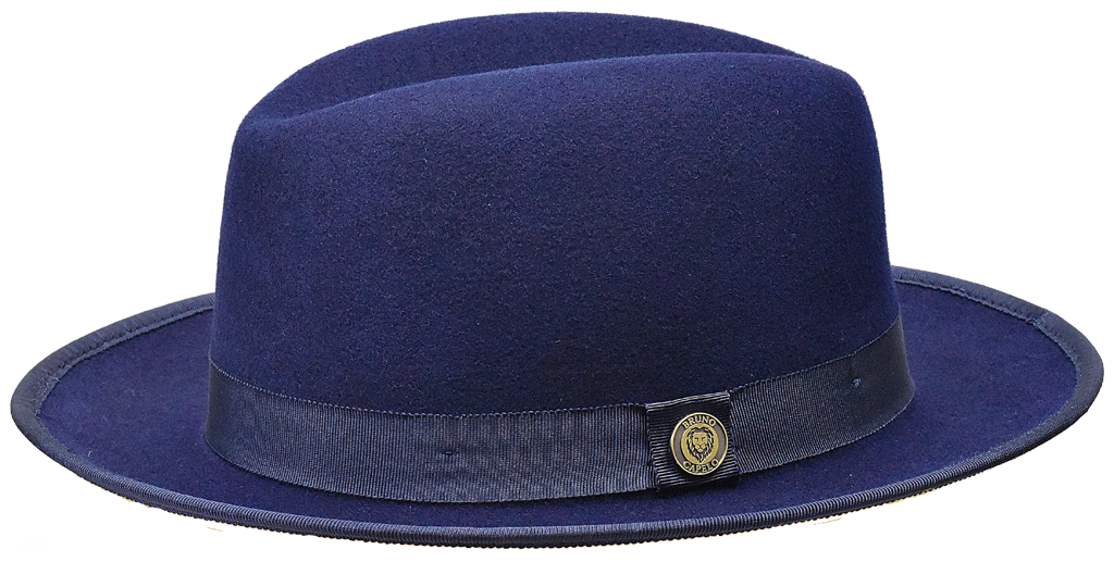 Princeton Collection Hat Bruno Capelo Navy Blue/Red Medium