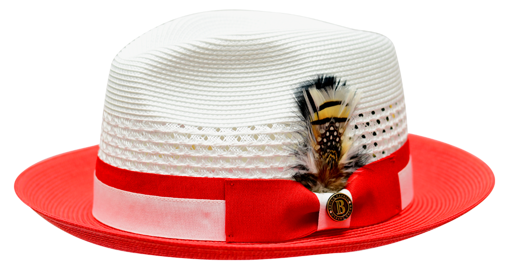 Rocco Collection Hat Bruno Capelo White/Red X-Large
