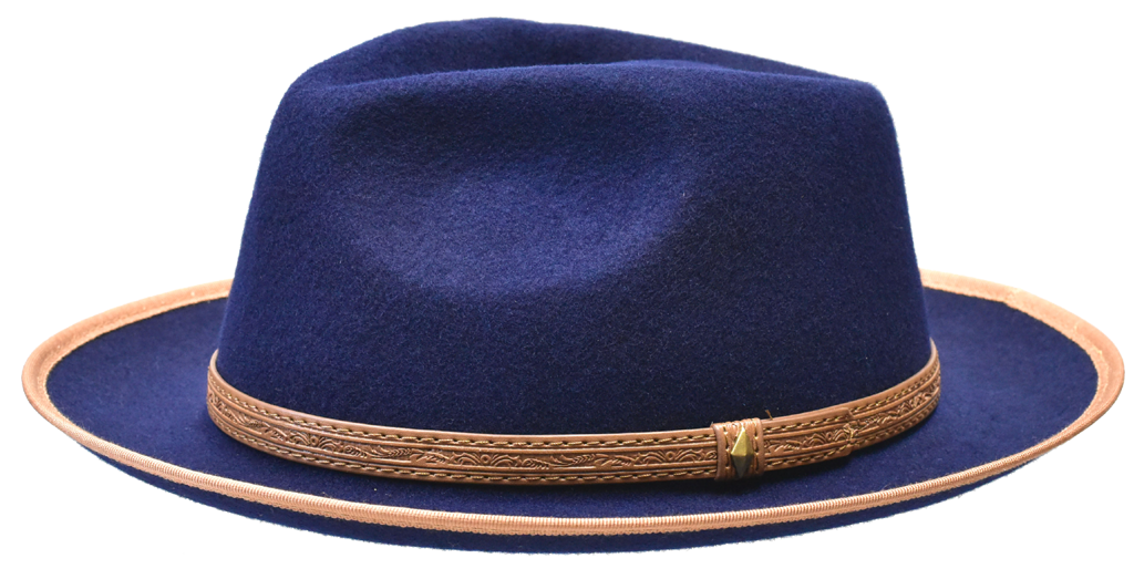 Toledo Collection Bruno Capelo Navy Blue/Camel X-Large