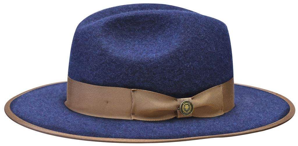 Urban Collection Hat Bruno Capelo Navy Blue/Camel Medium