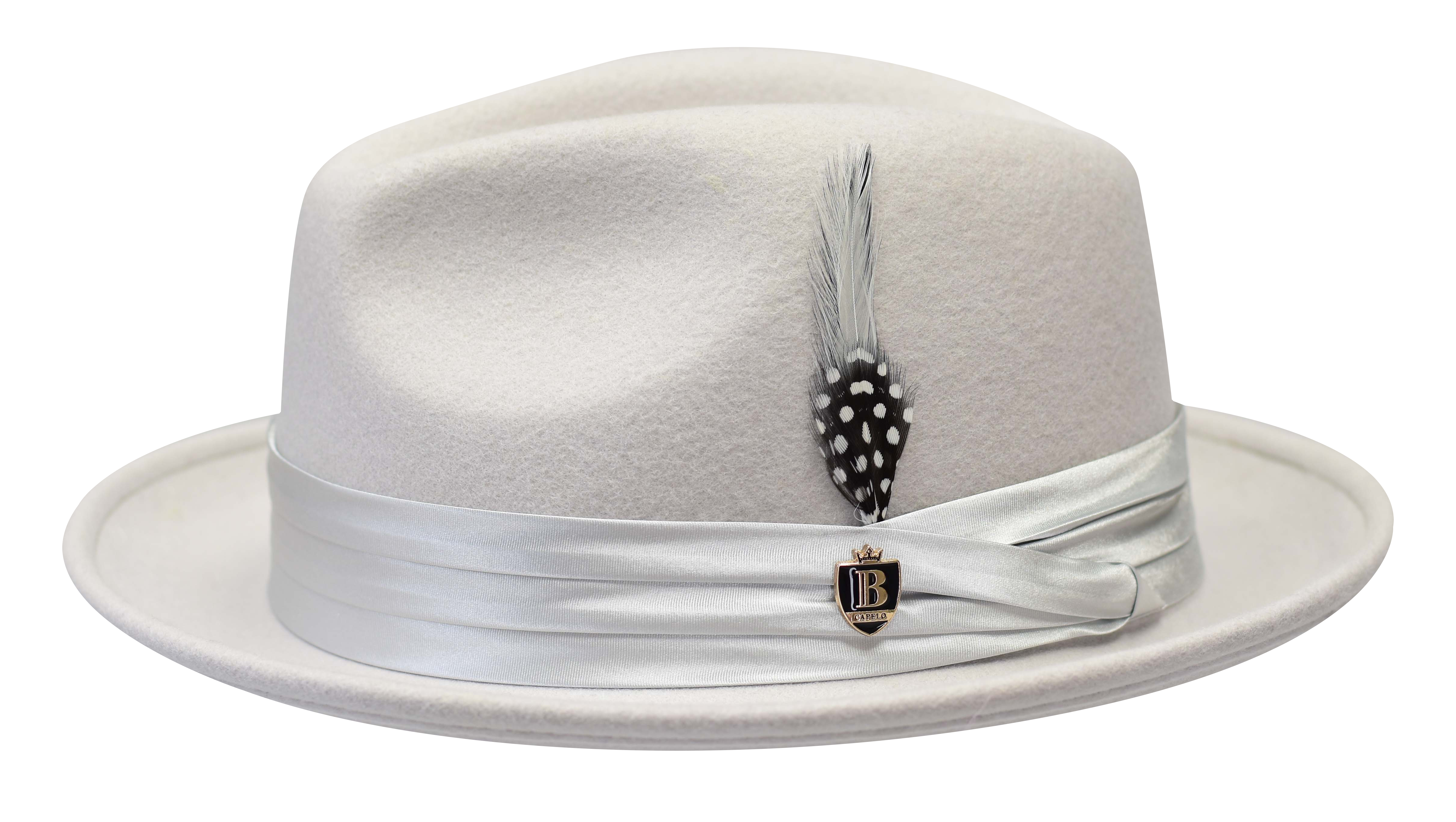 Giovani Collection Hat Bruno Capelo Silver Grey Medium