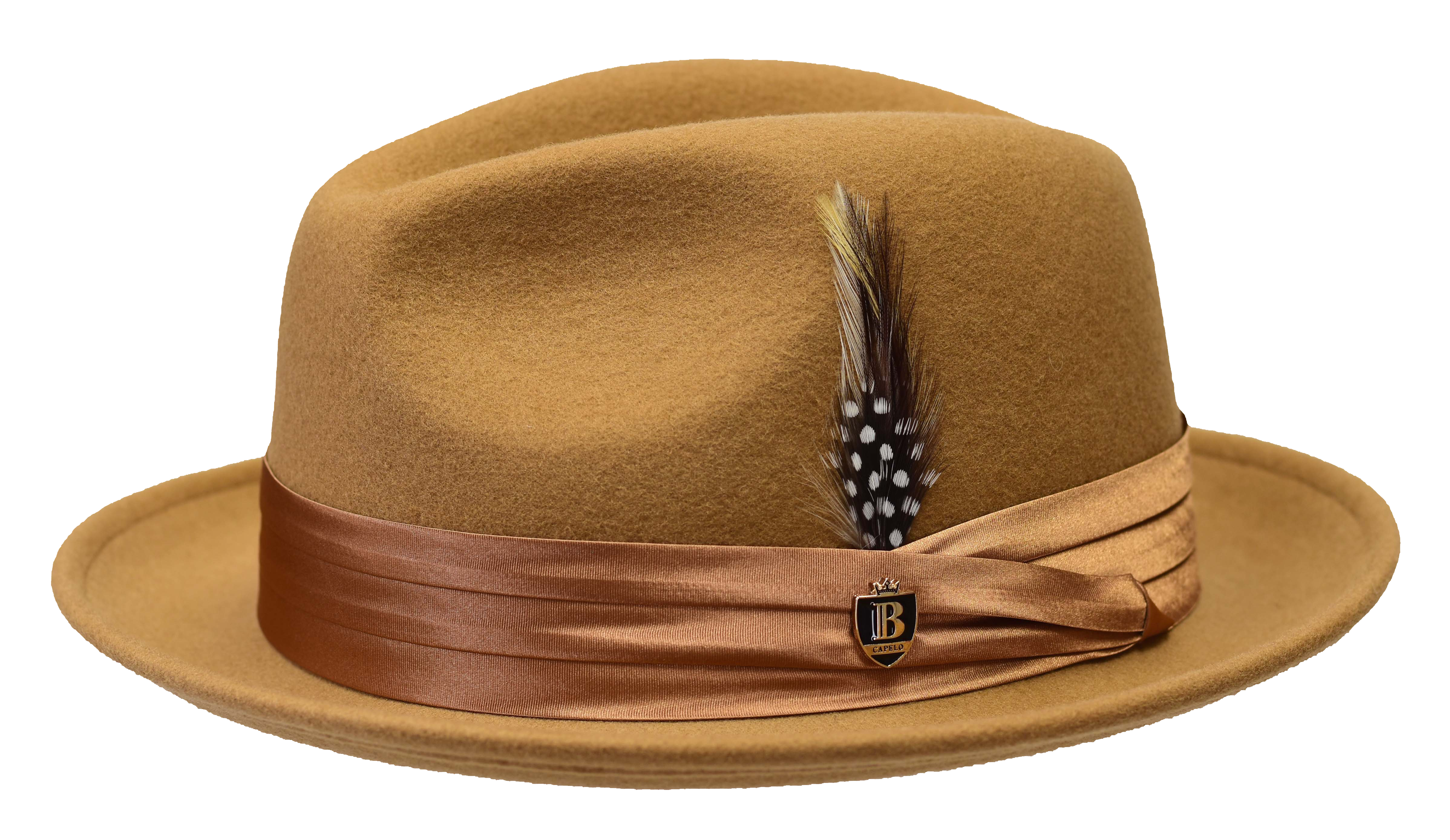 Giovani Collection Hat Bruno Capelo Walnut Brown Medium