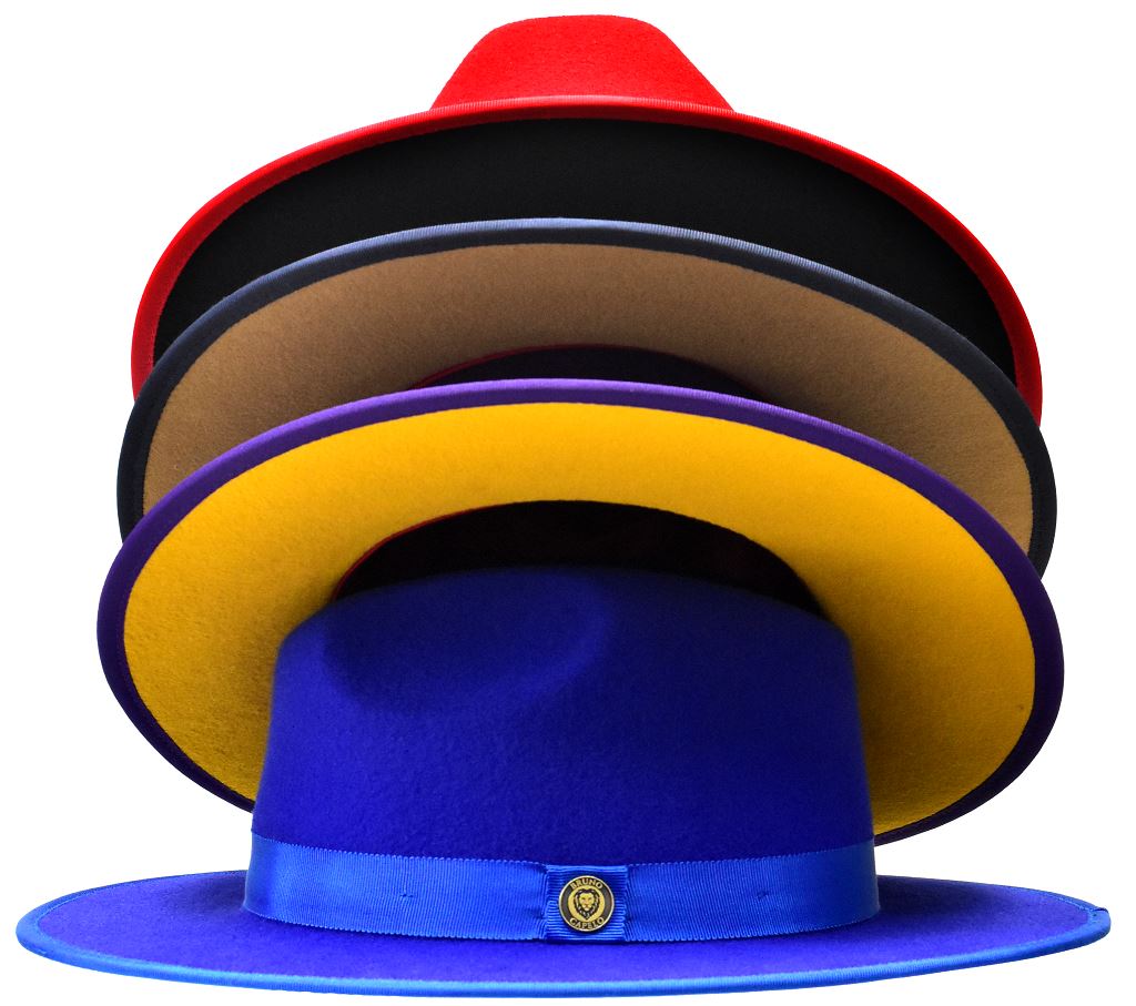 Monarch Collection (Red Bottom Fedora) Hat Bruno Capelo