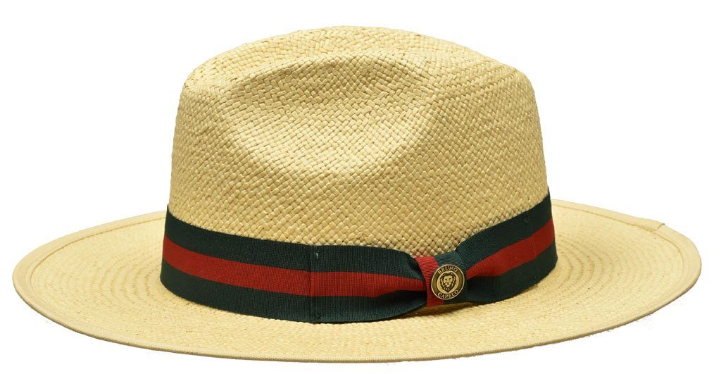 Ventino Collection Hat Bruno Capelo Natural-Red/Green Band X-Large