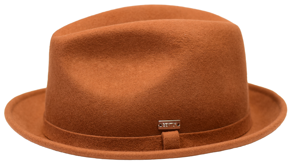 Aiden Collection Hat Bruno Capelo Cognac Brown Medium 