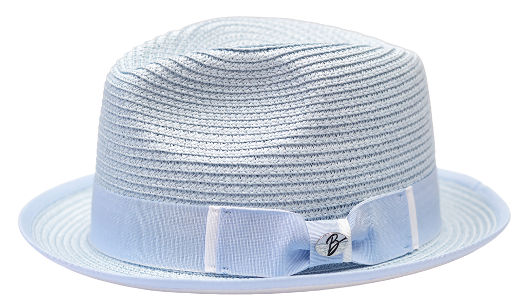 Aldo Collection Hat Bruno Capelo Light Blue/White Medium