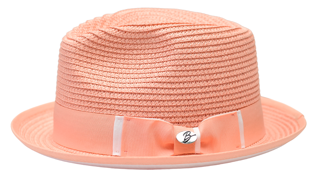 Aldo Collection Hat Bruno Capelo Peach/White Medium