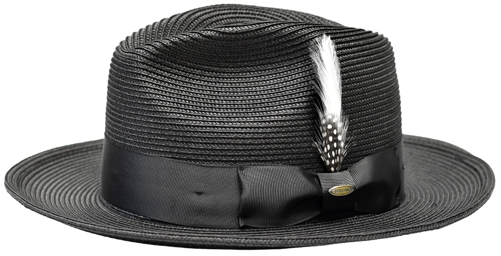 Asher Collection Hat Bruno Capelo Black Medium