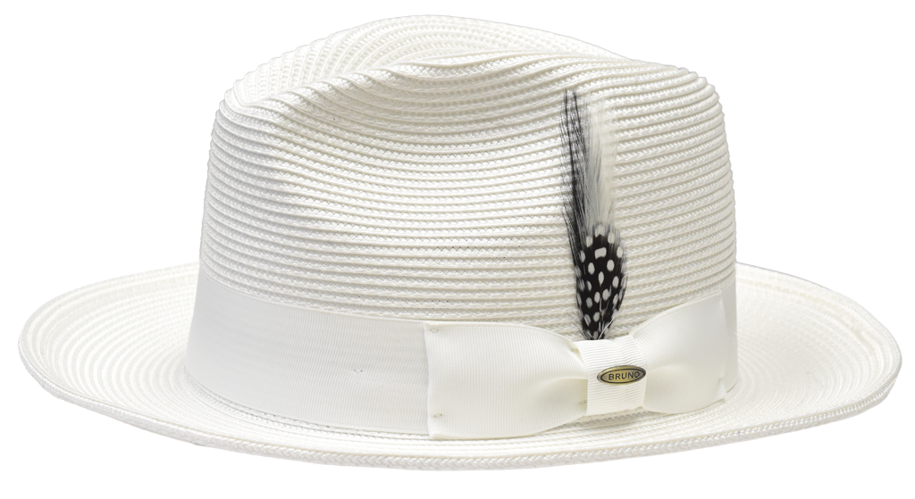 Asher Collection Hat Bruno Capelo White Medium