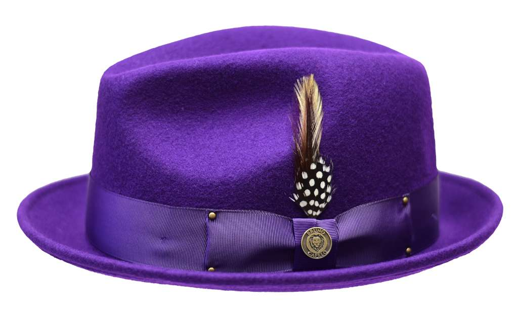 Blues Brothers Collection Hat Bruno Capelo Purple Small 