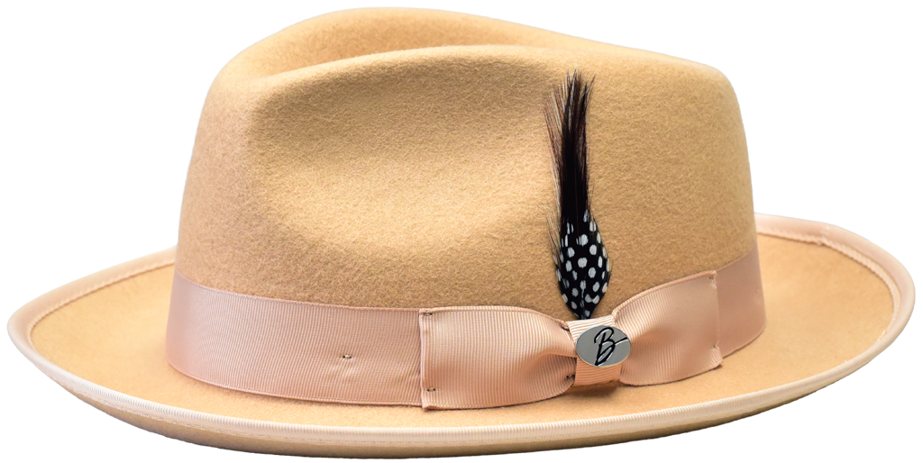 Brooks Collection Hat Bruno Capelo Tan Medium 