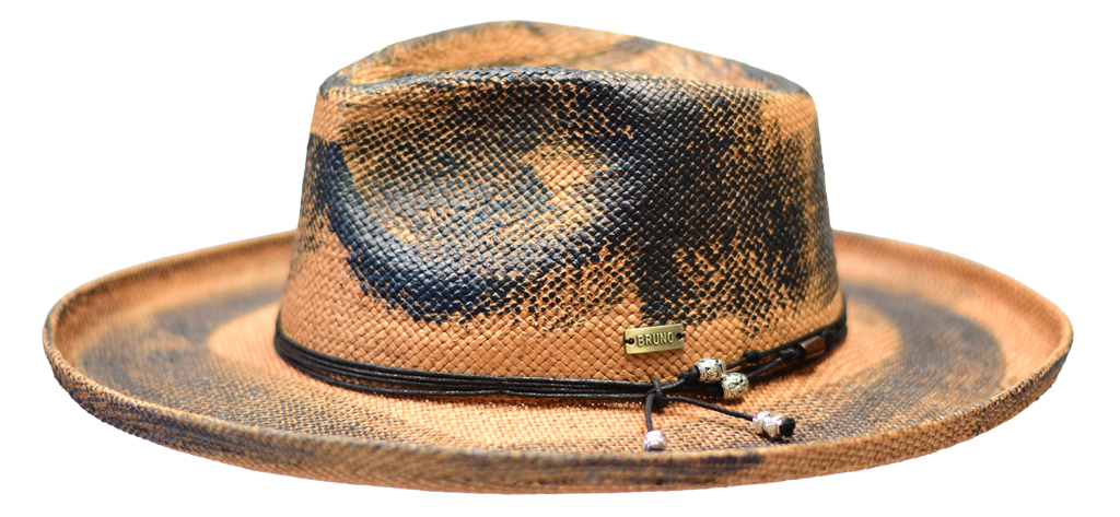 Bourbon Collection Hat Bruno Capelo Cognac/Navy Medium