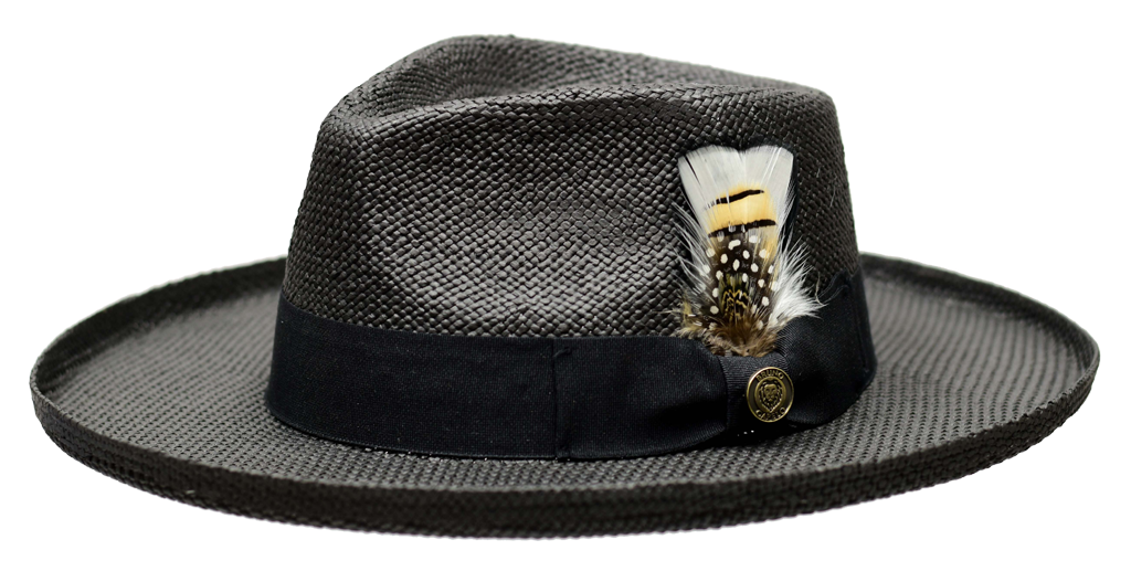 Colonial Collection Hat Bruno Capelo Black Medium 